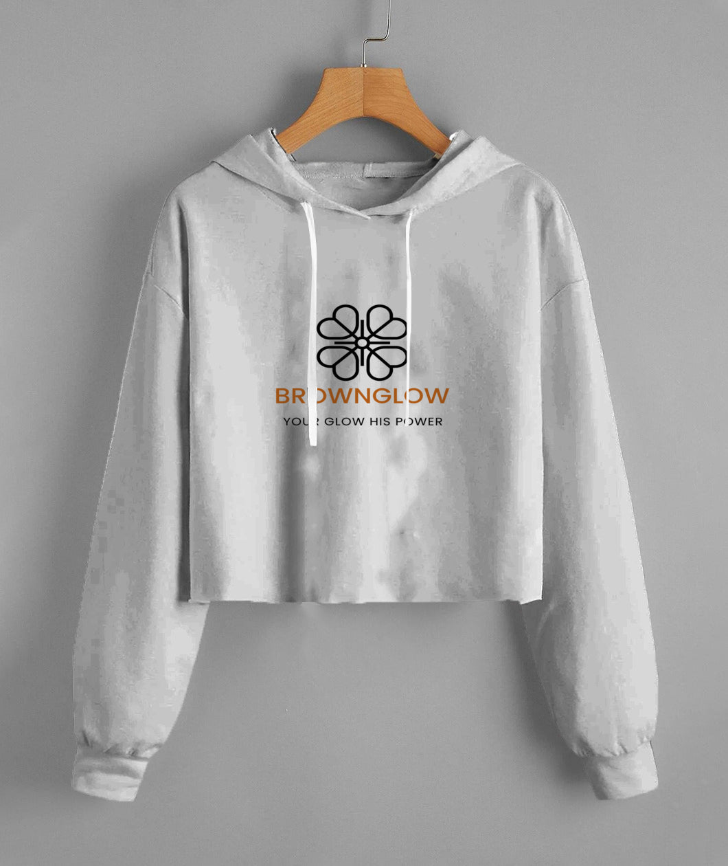 Lady'S Cropped Hoodie | Independent Trading Co. AFX64CRP
